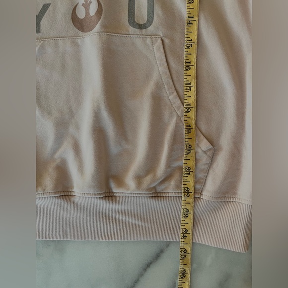 Her Universe Star Wars May The Force Be With You Pink Cowell Neck Sweatshirt - Picture 5 of 8